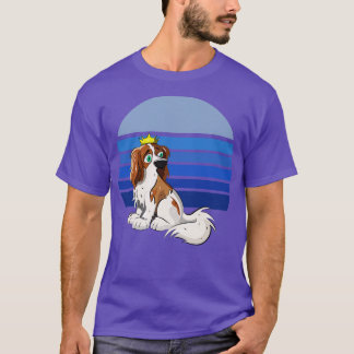 Cavalier Retro Blue T Shirt