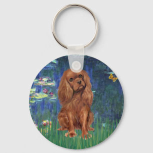 Cavalier (Ruby7) - Lilies 5 Nyckelring