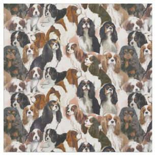 Cavalier Spain Mural Fabric Tyg