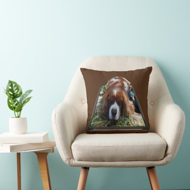 Cavalier Spain Popout Art, Cushion Kudde (Stol)