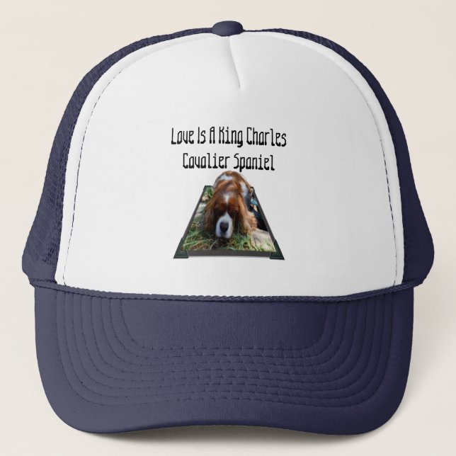 Cavalier Spain Popout Art, Truckers Hat Keps (Framsida)