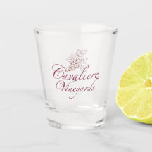 Cavaliere Vineyards Shot Glass