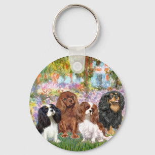 Cavaliers (4) - i Monets Garden Nyckelring
