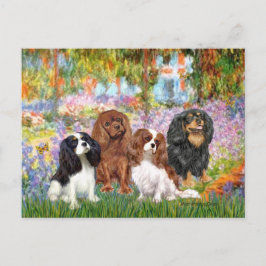 Cavaliers (4) - i Monets trädgård Vykort