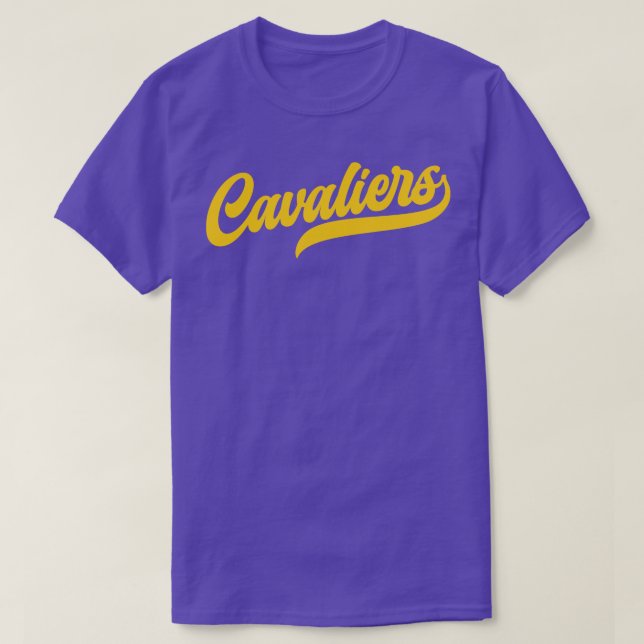 Cavaliers Retro Cavaliers Basketball T Shirt (Design framsida)