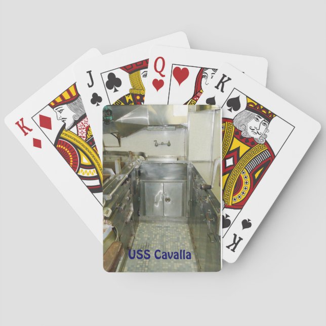 Cavalla Galley Casinokort (Baksidan)