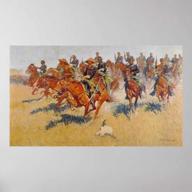 Cavalry Charge Poster (Framsidan)