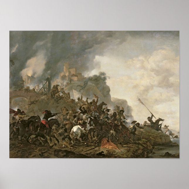 Cavalry Skapar en Sortie Poster (Framsidan)