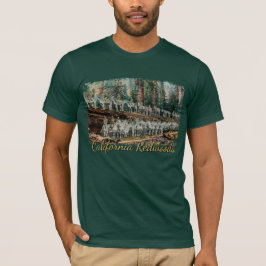 Cavalry Troop på Redwood Träd Manar Shirt T Shirt