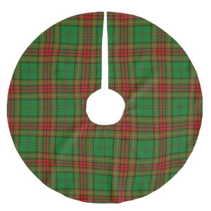 Cavan County Irish Tartan Julgransmatta Borstad Polyester