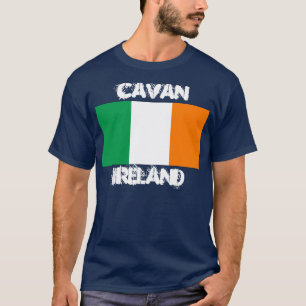 Cavan, Irland med irländsk flagga Tröja