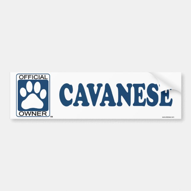 Cavanese Blue Bildekal (Framsidan)
