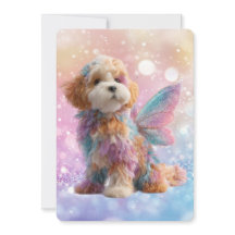 Cavapoo Cavoodle Ängel Älva Födelsedag