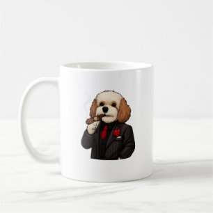 Cavapoo Don – Rolig Mafia Hund Mugg