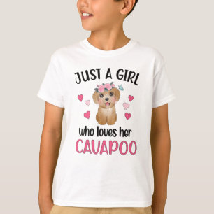 Cavapoo Hund Cavoodle Hund älskare Cavapoo Mamma T Shirt