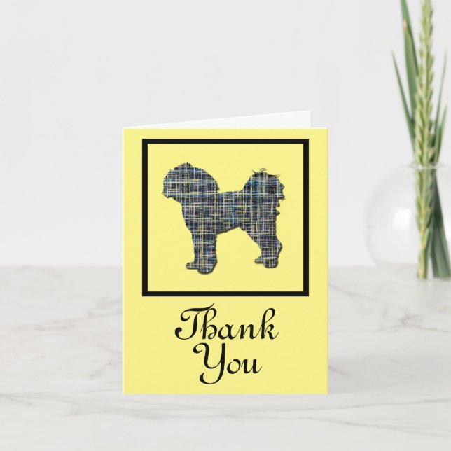 Cavapoo Hund-gratulationskort Kort (Framsida)