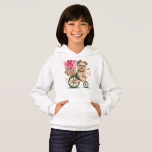 Cavapoo Hund Hearts Valentine Day Hund älskare T- T Shirt