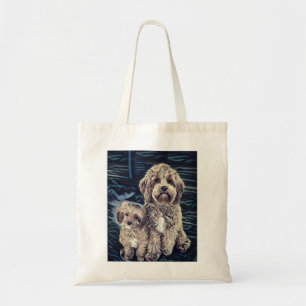 Cavapoo Hundar Cute Adress Tygkasse
