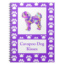 Cavapoo Kisses Cute Hund Silhouette PPY&B