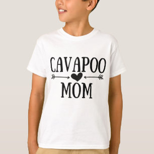Cavapoo Mamma Funny Cavapoos Gifts for Women Hund T Shirt