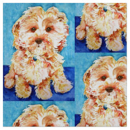 Cavapoo valp "Ollie". Tyg