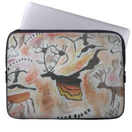 Cave Art Abstrakt Laptop sleeve