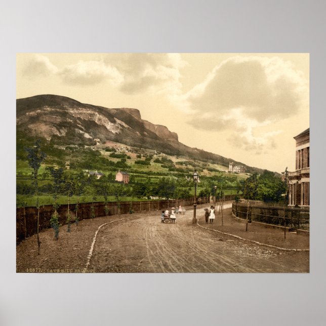 Cave Backe, Belfast, County Antrim Poster (Framsidan)