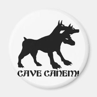 CAVE CANEM - BEKÄMPNING AV HUND Latin Magnet