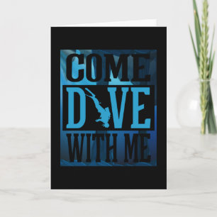 Cave Diver Kom Diver med mig Kort