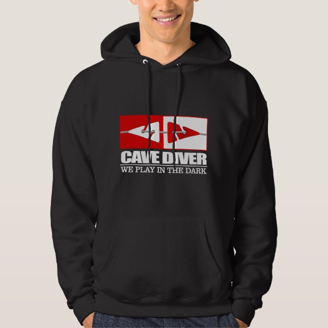 Cave Diver (LM) Hoodie (Framsida)