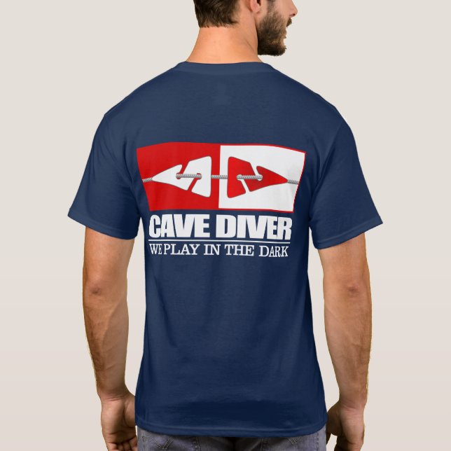 Cave Diver (LM) T Shirt (Baksida)