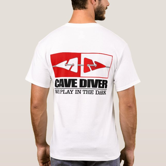 Cave Diver (LM) T Shirt (Baksida)