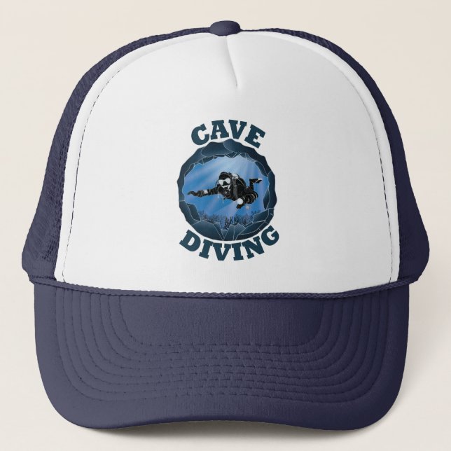 Cave Divers - Undervattensdykare Keps (Framsida)