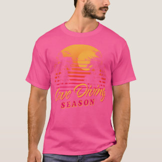 Cave Diving Season Cave Diver Hobby Underwater Div T Shirt