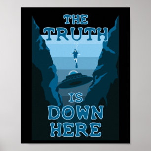 Cave Diving & UFO - sanningen är här nere Poster