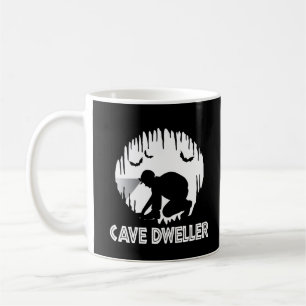 Cave Dweller - Caver Spelunking Speleology Kaffemugg