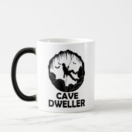 Cave Dweller - Caver Spelunking Speleology Magisk Mugg