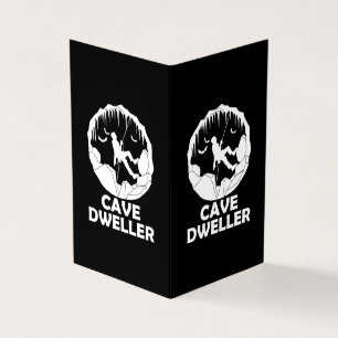 Cave Dweller - Funny Caver Spelunking Speleology Kort
