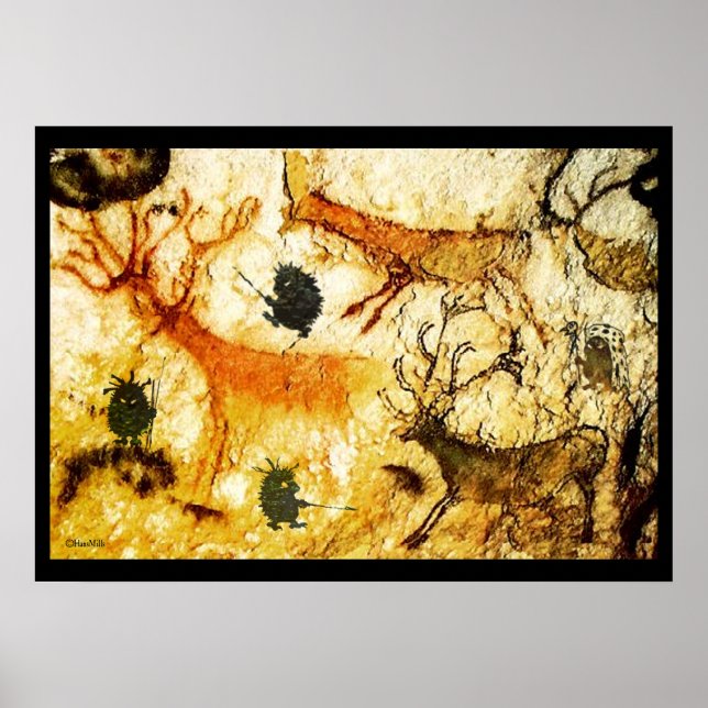 Cave Hedgehogs Poster (Framsidan)