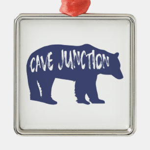 Cave Junction Oregon Bear Julgransprydnad Metall