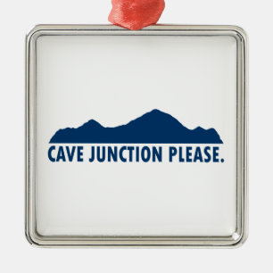 Cave Junction Oregon, tack Julgransprydnad Metall