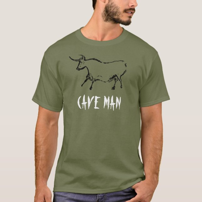 Cave Man Tee (Framsida)