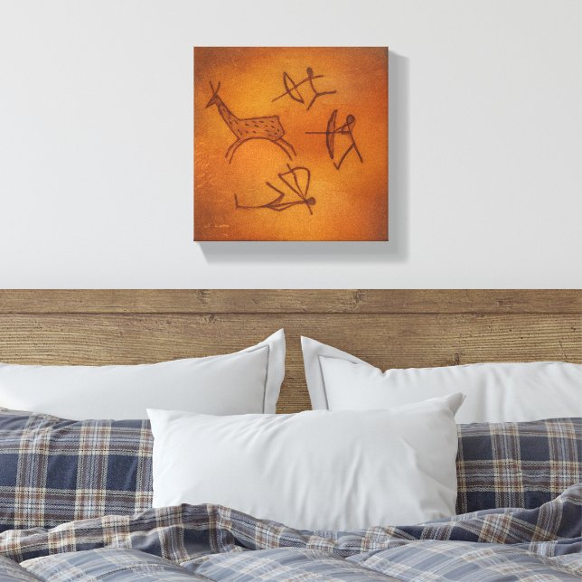 cave painting canvastryck (Insitu (sovrum))