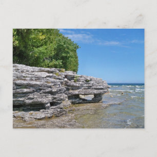 Cave Point Shoreline Vykort