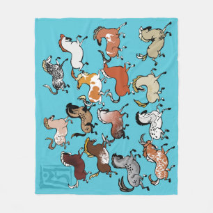 Cave Pony Fleece Blanket 3
