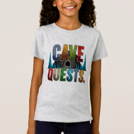Cave Quests Women's Äventyr Graphic T-Shirt