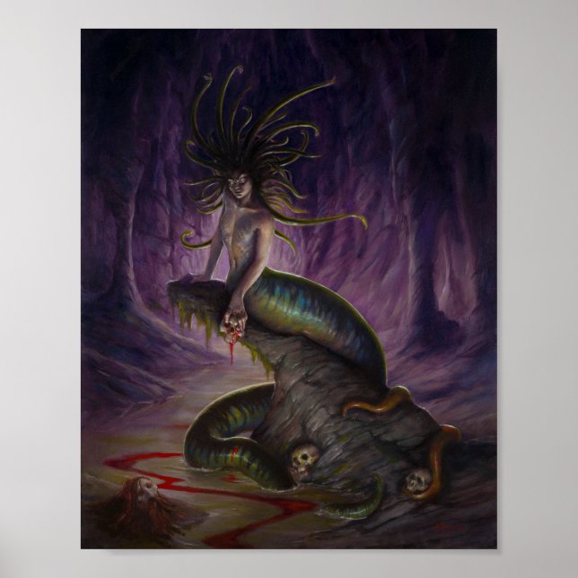 Cave Siren Poster (Framsidan)