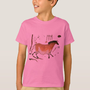 Cave teckning Lascaux Fransk Förhistorisk T Shirt