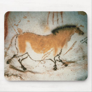 Cave teckning Lascaux Fransk Prehistorisk Teckning Musmatta