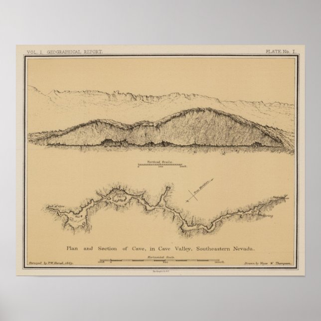 Cave Valley, Nevada Poster (Framsidan)